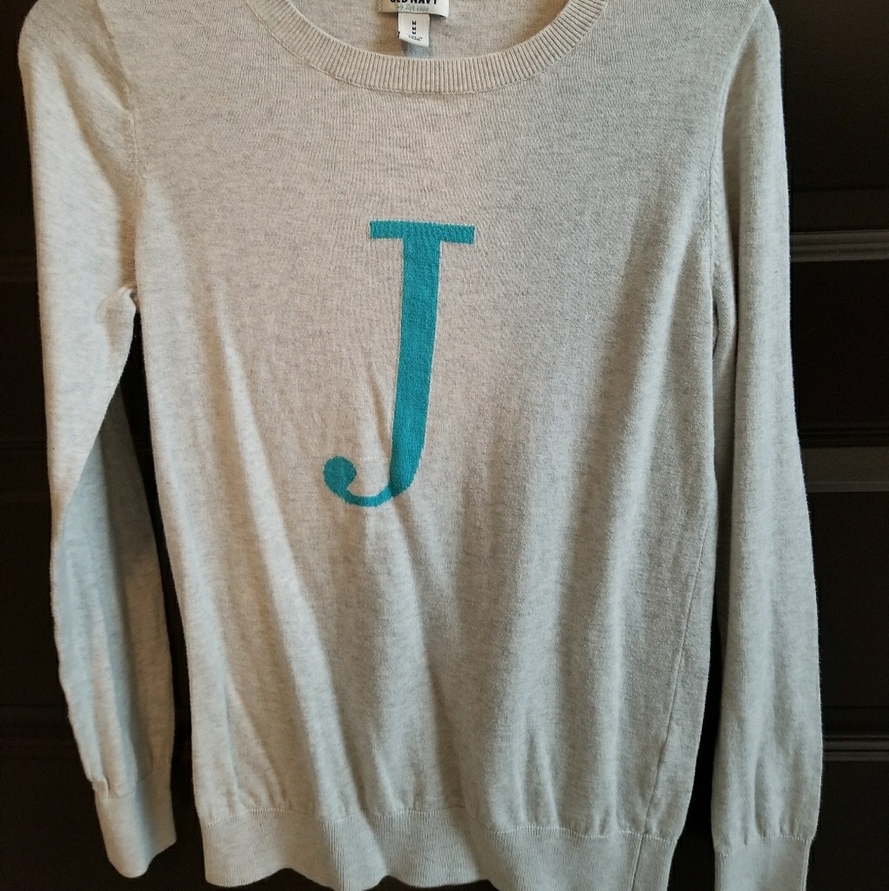 Letter J Sweater
